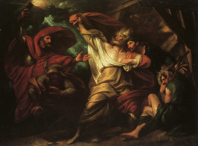 Benjamin West King Lear